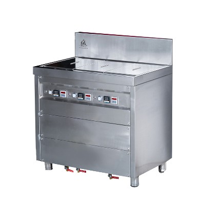 Three head intelligent brine furnace