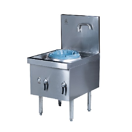Energy saving gas single stir fry stove