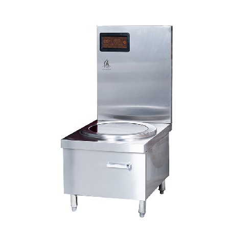 Electromagnetic flat head soup stove