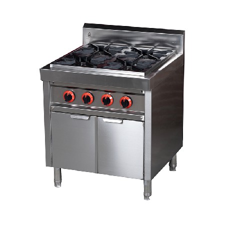Four head gas stove