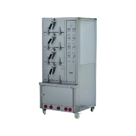 High speed universal steaming cabinet